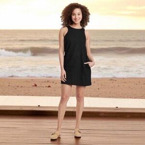 Women’s linen dress black size small